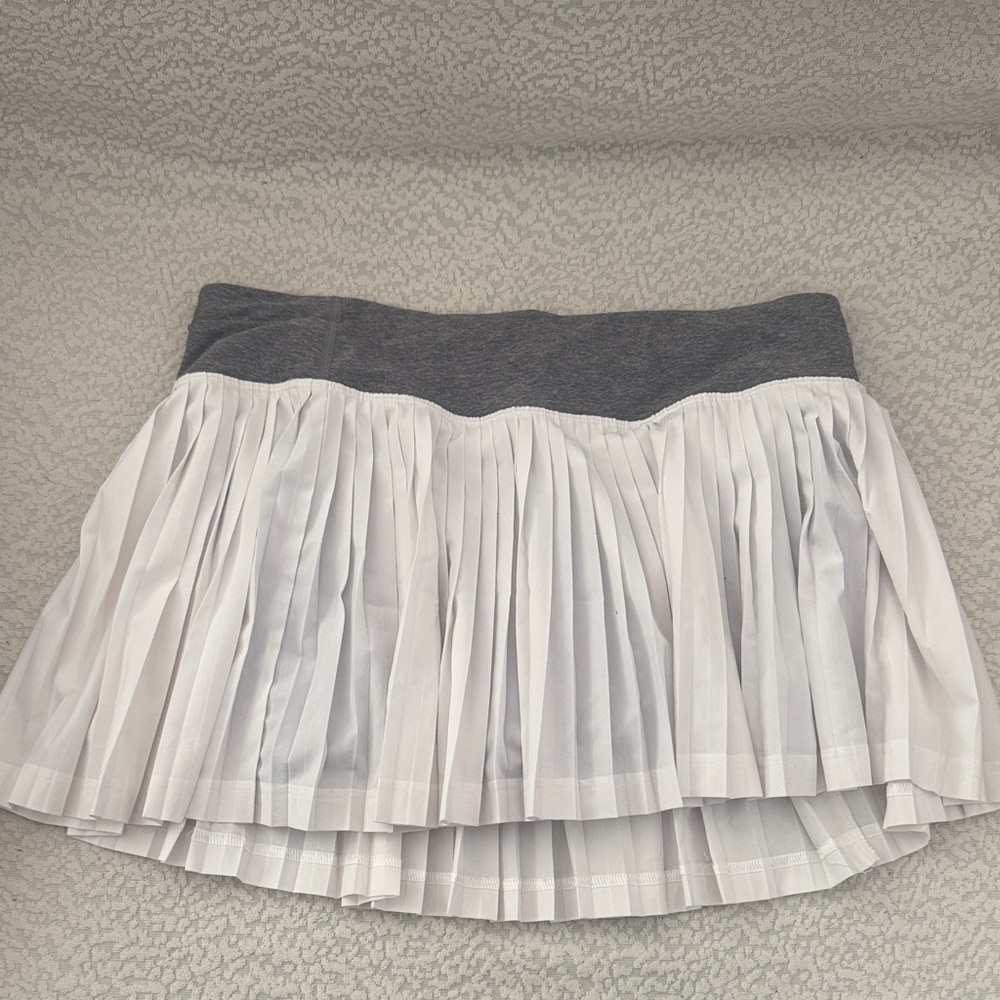 Lululemon ruffle skirt.